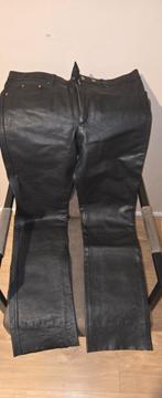 Leren Motorbroek Maat 52, Ophalen of Verzenden, Nieuw, Maat 52/54 (L), Zwart