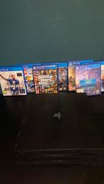 PlayStation 4 + games, Spelcomputers en Games, Zo goed als nieuw, Ophalen