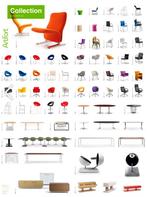 Gezocht Artifort meubelen en Vitra meubelen, Huis en Inrichting, Ophalen, Draaibaar, Gebruikt, 60 tot 90 cm