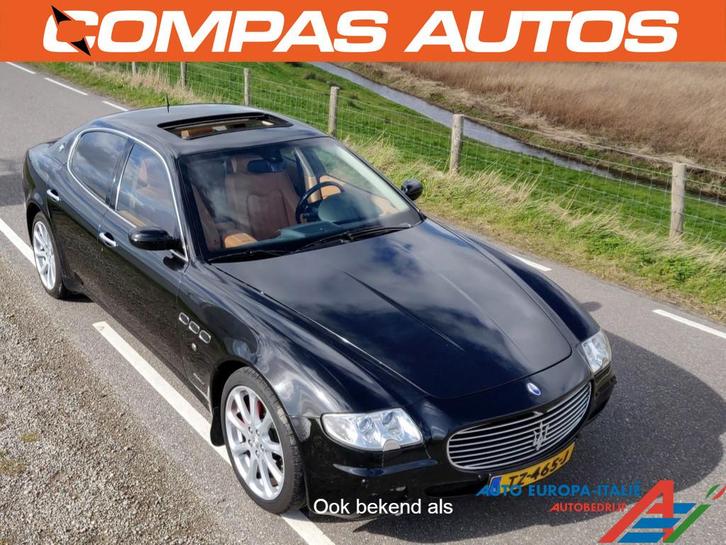 Maserati Quattroporte 4.2 ZF automaat | Uniek | Originele st, Auto's, Maserati, Bedrijf, Te koop, Quattroporte, Airbags, Airconditioning