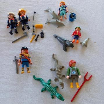 Playmobil poppetjes met dieren beschikbaar voor biedingen