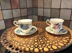 Paragon,flowerfestival,Royal Canterburry kop en schotel,Eng., Antiek en Kunst, Antiek | Servies los, Ophalen of Verzenden