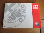 Instructieboek Alfa Romeo GTV 1995, zeer mooi!, Ophalen of Verzenden