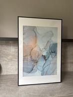 Lomviken fotolijst IKEA 61x91 cm met poster abstract, Huis en Inrichting, Ophalen, Zo goed als nieuw, Foto of Poster, 75 cm of meer