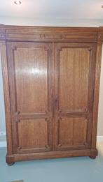 Antieke eiken linnenkast, Ophalen