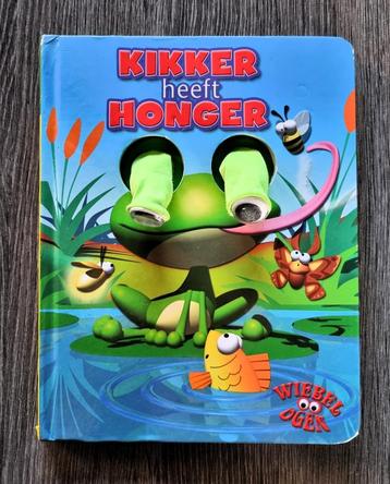 Kikker heeft honger met Wiebelogen beschikbaar voor biedingen