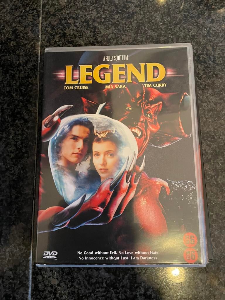 Legend / dvd met Tom Cruise / a Ridley Scott film, Cd's en Dvd's, Vanaf 12 jaar, Ophalen of Verzenden, Zo goed als nieuw