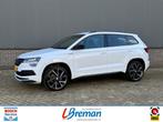 Skoda KAROQ 1.5 TSI ACT SPORTLINE BUSINESS DSG Trekhaak, Huisgarantie, 4 cilinders, Wit, Startonderbreker