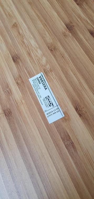 IKEA VARIERA Bamboe Houten Bestekbak (30x52cm) - afbeelding 2