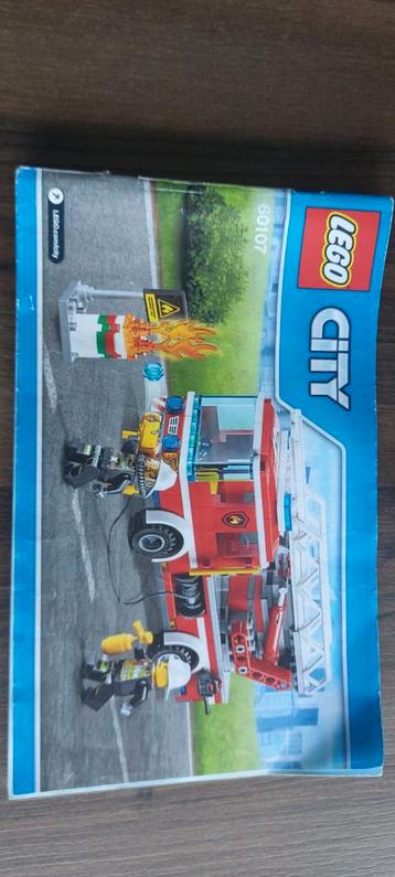 Lego City Brandweerwagen 60107 beschikbaar voor biedingen