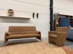 Leolux Dolcinea Fauteuil Alcantara stof Design stoel, Leolux, 75 tot 100 cm, Ophalen of Verzenden, Zo goed als nieuw