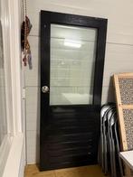 Buitendeur dubbel glas, Doe-het-zelf en Verbouw, Deuren en Horren, Ophalen, 200 tot 215 cm, Glas, Buitendeur