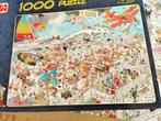 Op het strand, Hobby en Vrije tijd, Denksport en Puzzels, Ophalen of Verzenden, 500 t/m 1500 stukjes, Zo goed als nieuw