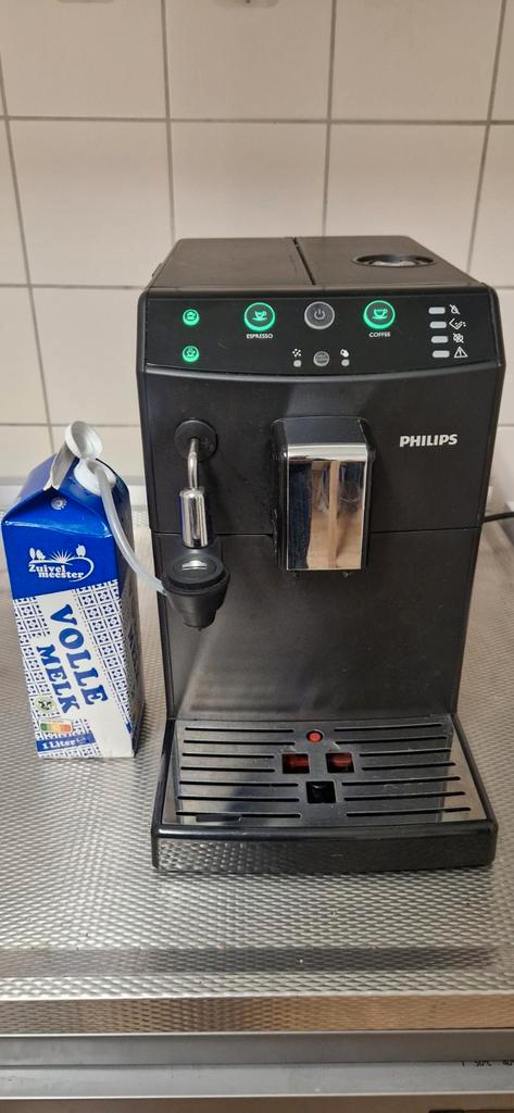 Philips volautomatische espresso koffiemachine., Witgoed en Apparatuur, Koffiezetapparaten, Gebruikt, Koffiebonen, Koffiemachine