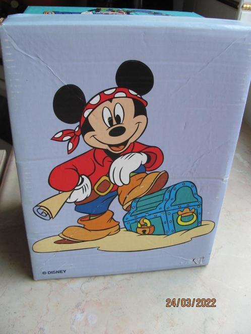 DISNEY piraten karton DOOS opbergdoos speelgoed MOUSE Goofy, Kinderen en Baby's, Kinderkamer | Inrichting en Decoratie, Gebruikt