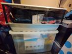 Hamsterkooi met veel bijpassende en verrijkende accessoires, Kooi, Gebruikt, Hamster, 75 tot 110 cm