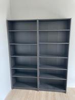 Twee Billy boekenkasten zwartbruin, Huis en Inrichting, Kasten | Boekenkasten, 50 tot 100 cm, 25 tot 50 cm, Modern, Met plank(en)