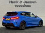 BMW 1-serie 118i High Executive M-Sport Clima Cruise, Auto's, BMW, 65 €/maand, 136 pk, Gebruikt, Blauw