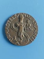 Penning VPK 1939 geestelijke herbewapening, Ophalen of Verzenden, Brons, Nederland