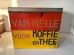 Vintage voorraadblik Van Nelle Koffie Thee (winkelblik), Ophalen of Verzenden, Zo goed als nieuw, Koffie, Van Nelle