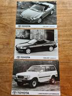 Persfoto's Toyota Celica Cabriolet & Landcruiser 100, Boeken, Auto's | Folders en Tijdschriften, Ophalen of Verzenden, Zo goed als nieuw