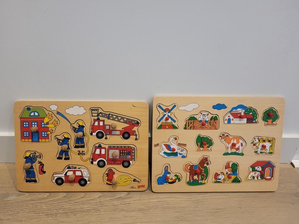 Houten puzzel, 1 is van goki, Ophalen, Poppenhuis