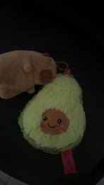 Knuffel Avocado & Capibara, Kinderen en Baby's, Speelgoed | Knuffels en Pluche, Ophalen, Zo goed als nieuw, Overige typen