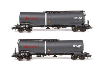 Van Biervliet VB-81073 Set Ermewa JET-A1 ketelwagenset beschikbaar voor biedingen
