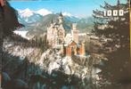 Puzzel 1000 st; Slot Neuschwanstein, Duitsland. Wild Horse., Ophalen of Verzenden, 500 t/m 1500 stukjes, Zo goed als nieuw, Legpuzzel