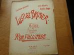 ROBERT VOLLSTEDT - LUSTIGE BRÜDER -PIANO, Gebruikt, Klassiek, Ophalen of Verzenden, Artiest of Componist