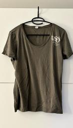S.Oliver kaki T-shirt met korte mouwen, Maat 46/48 (XL) of groter, Ophalen of Verzenden, Zo goed als nieuw, Korte mouw