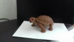 Schildpad, dierfiguur Bullyland, 11x6 cm, Ophalen of Verzenden, Gebruikt, Reptiel of Amfibie, Beeldje of Figuurtje
