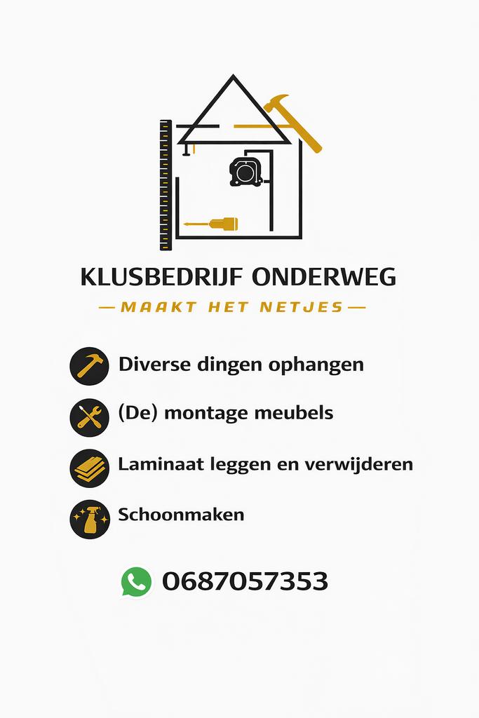 Klusjesman, Ophalen of Verzenden