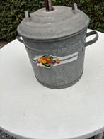 Oude zink Weckketel voor 100% in orde en volledig compleet, Ophalen, Gebruikt, Gietijzer