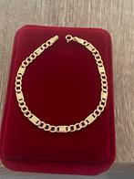Mooie 14 karaat gouden armband, Sieraden, Tassen en Uiterlijk, Armbanden, Ophalen of Verzenden, Nieuw, Goud, Goud