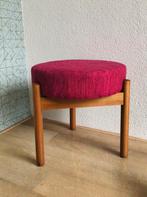 Vintage Hocker uit Denemarken, Minder dan 50 cm, Rond, Ophalen of Verzenden, Zo goed als nieuw