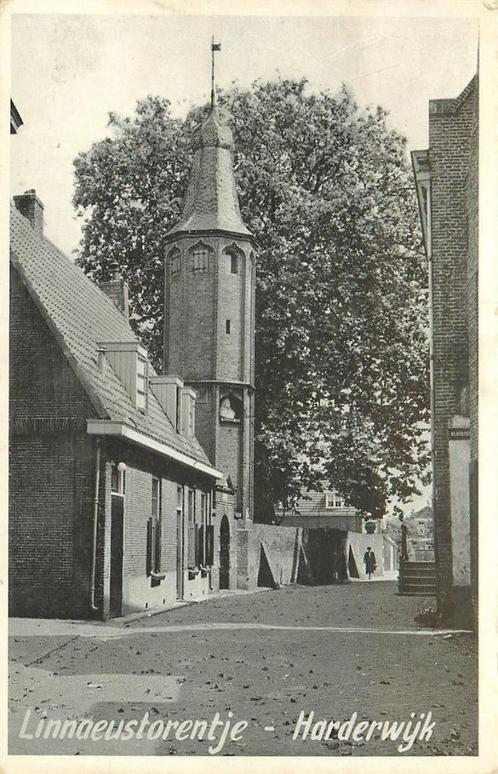 (387-040-019) Harderwijk Linnaeustorentje, Verzamelen, Ansichtkaarten | Nederland, Gelderland, Verzenden