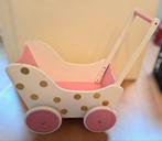 Houten poppenwagen, Kinderen en Baby's, Speelgoed | Houten speelgoed, Ophalen, Gebruikt, Duw- of Trekspeelgoed