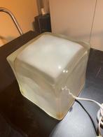 Iconische IKEA Lamp Iviken "Ice Cube"., Ophalen, Gebruikt, Glas, Minder dan 50 cm