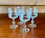 Vintage borrel-en advocaat glaasjes, Verzamelen, Glas en Borrelglaasjes, Ophalen of Verzenden, Gebruikt, Overige typen