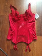 Nieuw - Aubade sexy corset rood - maat 75E, Aubade, Ophalen of Verzenden, Rood, Body of Korset