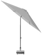 Lisboa Parasol  Ø300cm Lichtgrijs | Platinum, Kantelbaar, Nieuw, Stokparasol, 2 tot 3 meter