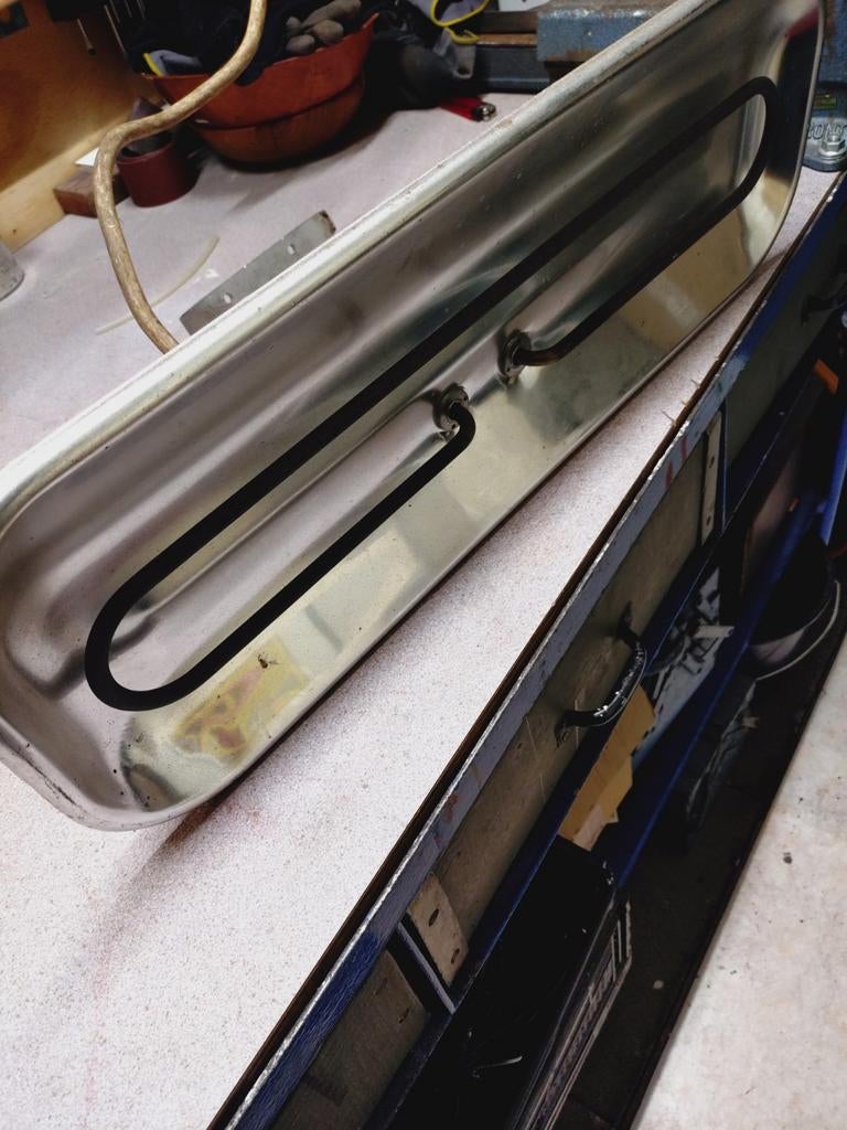 Straalkachel, verwarmingslamp, Huis en Inrichting, Ophalen, Gebruikt, Overige soorten, Elektrisch