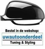 Spiegel Spiegelkappen Glans Zwart Volkswagen Golf 5, Auto diversen, Tuning en Styling, Verzenden