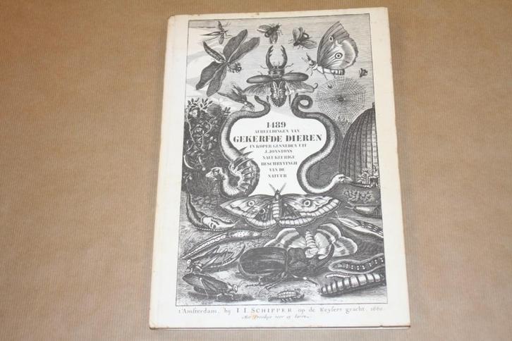 1489 Afbeeldingen van Gekerfde Dieren - Facsimile 1660, Antiek en Kunst, Antiek | Boeken en Bijbels, Ophalen of Verzenden