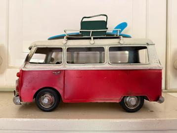 Grote tinnen vw bus beschikbaar voor biedingen