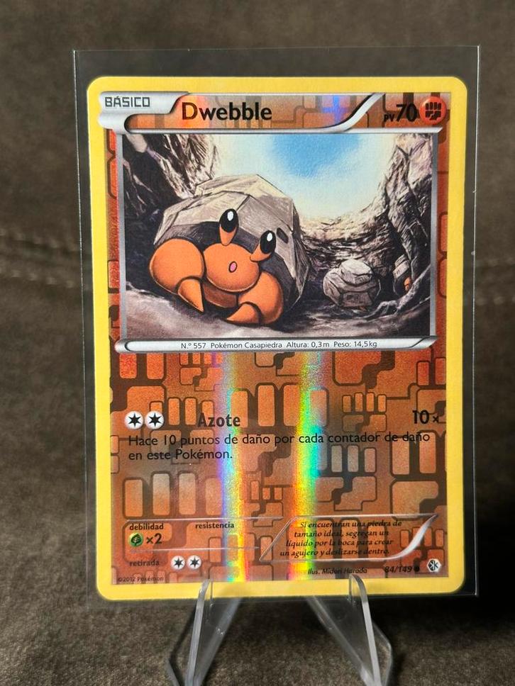 Dwebble [Reverse Holo] #84 84/149 (2012 Boundaries Crossed, Hobby en Vrije tijd, Verzamelkaartspellen | Pokémon, Zo goed als nieuw