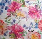 Servetten decoupage/bullet journal – bloemen fresia L1832, Verzenden, Nieuw, Materiaal