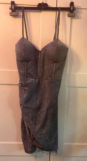 Glitter cocktail jurk maat S beschikbaar voor biedingen