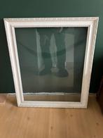 Lijst (oud) met glas, Antiek en Kunst, Ophalen